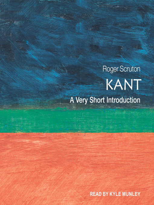 Title details for Kant by Roger Scruton - Wait list